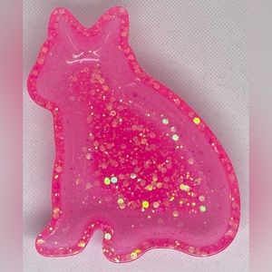Epoxy Resin Cat Shaped Dish